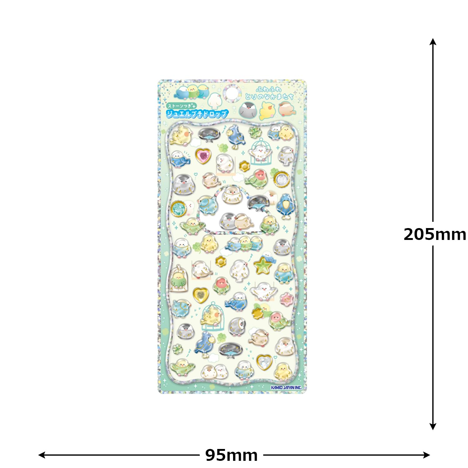 Amazon | カミオジャパン ステッカー ジュエルプチドロップステッカー